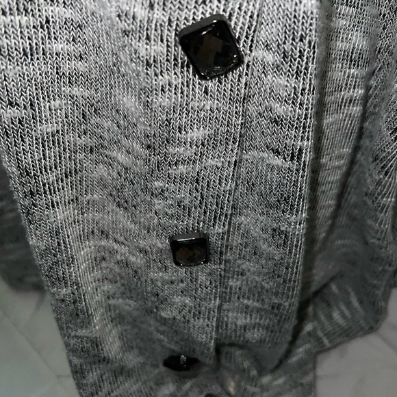 Neon Buddha Jewelled Button Scoop Neck Sweater - Picture 2 of 9